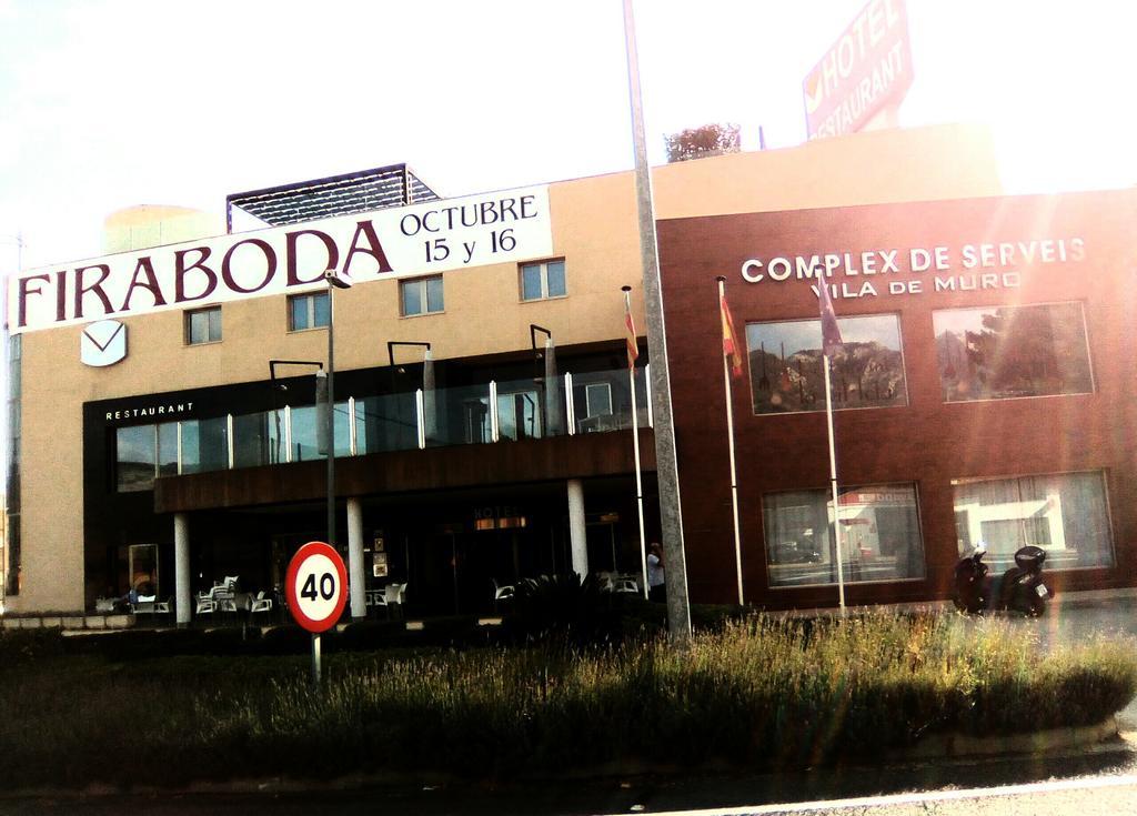Hotel Vila De Muro Muro de Alcoy Ngoại thất bức ảnh
